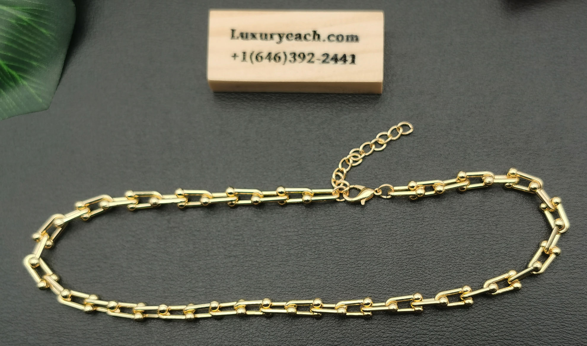 Womens Cuban Link Necklace Gold Silver Chain Cuban Link Thick U Shape Cuban Chain