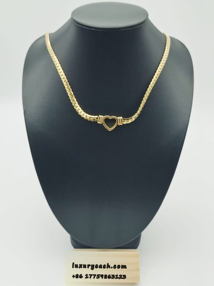Superior sense Cuban Chain love pendant Cuban Link Chain Womens Cuban Link Necklace