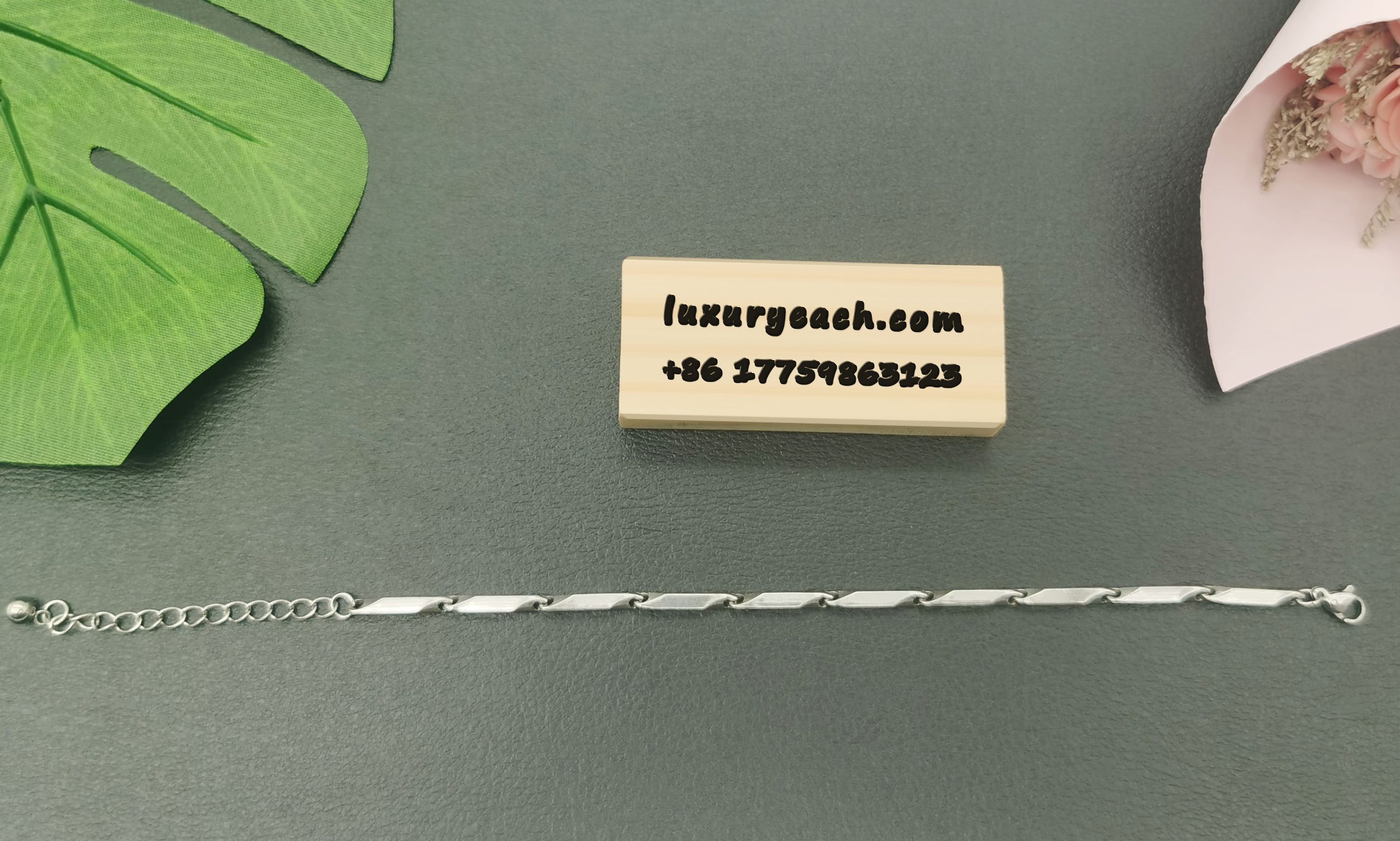 Hiphop Melon Seed Diamond Stick Cuban Chain Simple Cuban Link Womens Mens Cuban Link Bracelet